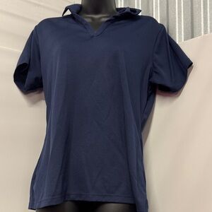 Joe USA  Dry-Equip Navy Blue Women's Polo Shirt Size Medium